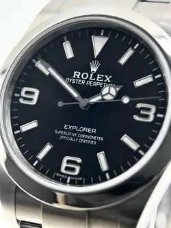 2019 Rolex Explorer Steel 39mm Lume Dial MK2 Automatic Men’s Watch 214270