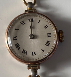 ANTIQUE 9CT GOLD ROLEX WATCH