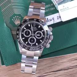 Rolex Cosmograph Daytona Men's Black Watch - 116500LN 2022 Complete.