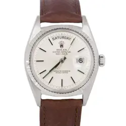 DAY-DATE SILVER 18K