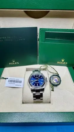 34MM STAINLESS OYSTER