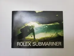 SUBMARINER BOOKLET USA
