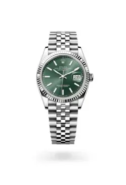 2024 ROLEX DATEJUST 126234 SILVER JUBILEE BRACELET WITH SILVER BEZEL