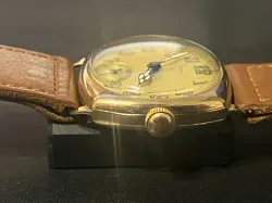 Rolex Square 9ct Gold Vintage Wrist Watch 1930-40s