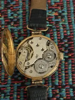 GOLD ENAMEL DIAL
