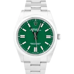 41MM GREEN STAINLESS