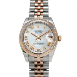 USED ROLEX DATEJUST 31 178341NR WHITE CASE: 31×31MM UNISEX WATCH #101130