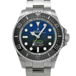 USED ROLEX SEA-DWELLER DEEP SEA 126660 BLUE CASE: 44×44MM MEN'S WATCH #1011630