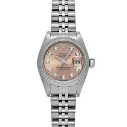 USED ROLEX DATEJUST 79174G PINK CASE: 26×26MM BAND: 16CM LADIES WATCH #1013230