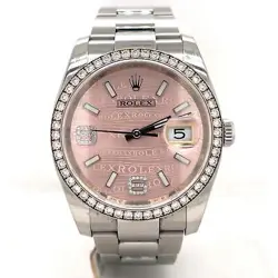 DIAMOND BEZEL 116244PWSDAO