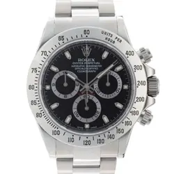 ROLEX COSMOGRAPH DAYTONA 116520 BLACK WARRANTY 2016 BOX/PAPER