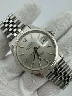 ROLEX DATEJUST STAINLESS STEEL AUTOMATIC 36MM JUBILEE WATCH 16014