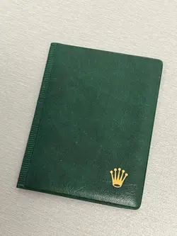 ROLEX GREEN PLASTIC