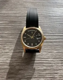 1978 ROLEX DAY-DATE 18038 PRESIDENT 18K SINGLE QUICKSET 36MM WATCH (HEAD ONLY)