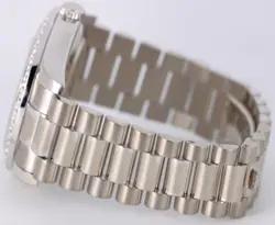 Rolex Day-Date II President 18k Gold FACTORY DIAMOND SAPPHIRE 41mm 218349 Watch