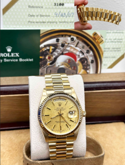18K GOLD SERVICE