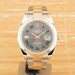Rolex Datejust 41 Wimbledon - Unworn Box and Papers February 2023