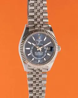ROLEX SKY-DWELLER 42MM 326934 BLUE DIAL JUBILEE BRACELET 2021