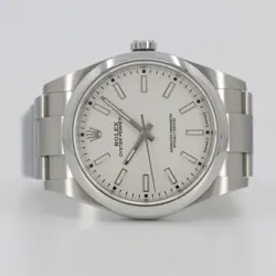 Rolex Oyster Perpetual 39 White Dial 114300-0004