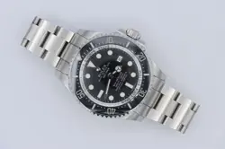 ROLEX SEA-DWELLER DEEPSEA 116660 BLACK DIAL & BEZEL OYSTER BAND BOX & PAPERS
