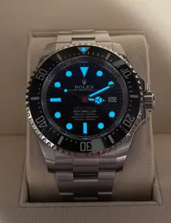 Rolex Sea-Dweller Deepsea James Cameron 136660 Steel 44 MM Blue Dial Dec 2023