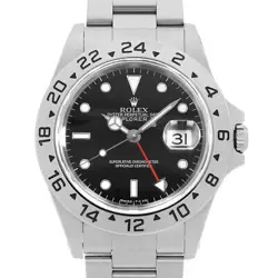ROLEX EXPLORER II 16570 BLACK U NUMBER SECOND HAND MENS