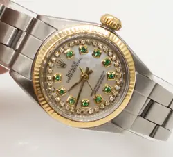 EMERALD DIAMOND 18K
