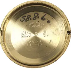 ROLEX Cellini 3833 K18YG Cal.1600 gold Dial Hand Winding Men's Watch_815387