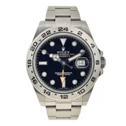 ROLEX EXPLORER II STAINLESS STEEL BLACK DIAL 42MM AUTOMATIC MEN’S WATCH - 216570