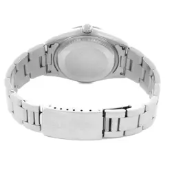 Rolex Air King White Dial Smooth Bezel Steel Mens Watch 14000