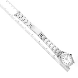 Rolex Air King White Dial Smooth Bezel Steel Mens Watch 14000