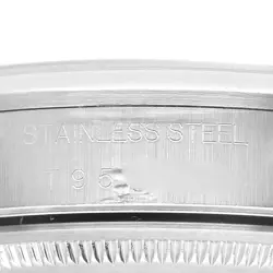 Rolex Air King White Dial Smooth Bezel Steel Mens Watch 14000