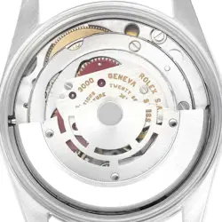 Rolex Air King White Dial Smooth Bezel Steel Mens Watch 14000