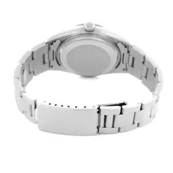 Rolex Air King White Dial Smooth Bezel Steel Mens Watch 14000