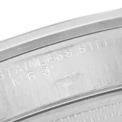 Rolex Air King White Dial Smooth Bezel Steel Mens Watch 14000