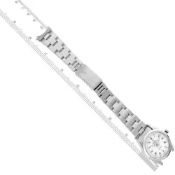 Rolex Air King White Dial Smooth Bezel Steel Mens Watch 14000