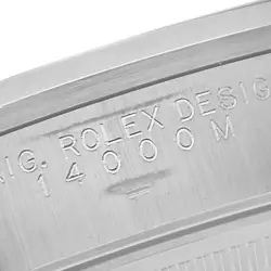 Rolex Air King White Dial Smooth Bezel Steel Mens Watch 14000