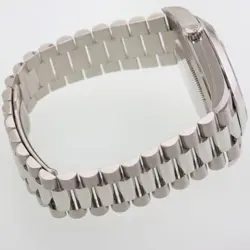 NEW 2023 PAPERS Rolex Platinum President Day Date Dark Blue Roman 228206 Watch