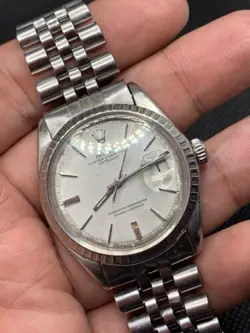 36MM SILVER WATCH