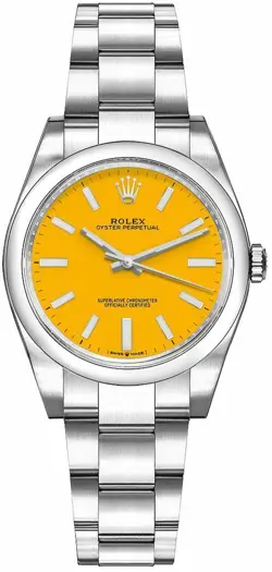 YELLOW DIAL STAINLESS