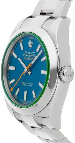 Rolex Milgauss Z-Blue Dial Stainless Steel Mens Luxury Dress Watch Buy Online