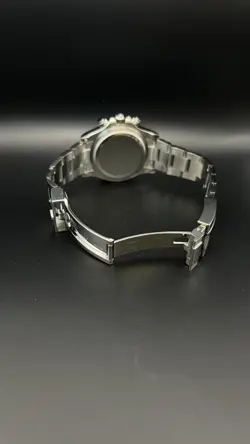 ROLEX COSMOGRAPH DAYTONA 126500LN SILVER OYSTER BRACELET WITH BLACK BEZEL