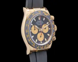 Rolex Daytona 116518LN Black Dial "Paul Newman" 18K Yellow Gold