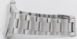 MINT ROLEX EXPLORER I BLACK 36MM 3-6-9 STAINLESS STEEL AUTOMATIC WATCH 114270