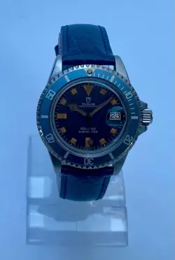 RARE ROLEX TUDOR SUBMARINER SNOWFLAKE REF.9411 MEN AT WATCH NEWLY SERVICED