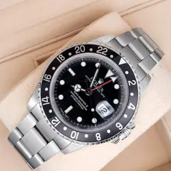 40MM BLACK DIAL/BEZEL
