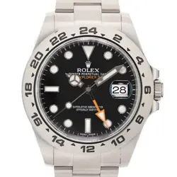 ROLEX EXPLORER II 216570 BLACK WARRANTY 2012 BOX/PAPER