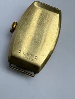 Rolex Ladies Vintage 9ct Gold Watch manual wind For Parts And Repair