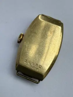 Rolex Ladies Vintage 9ct Gold Watch manual wind For Parts And Repair