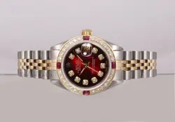 DIAMOND BEZEL-RED